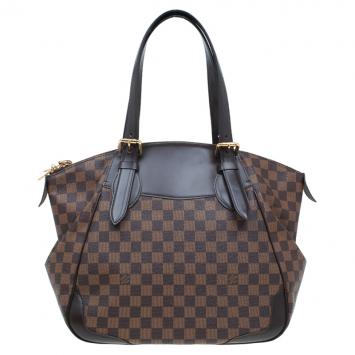 Pre Owned Louis Vuitton Damier Ebene Canvas Verona GM Bag