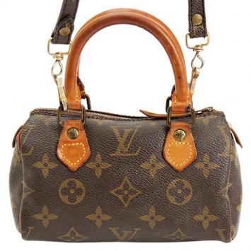 Pre Owned Louis Vuitton Monogram Canvas Mini Speedy