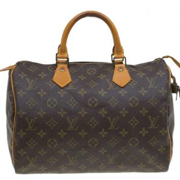 Pre Owned Louis Vuitton Monogram Canvas Speedy 30 Bag