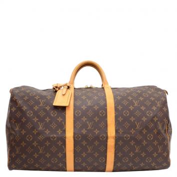 Pre Owned Louis Vuitton Monogram Canvas Keepall 55