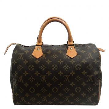 Pre Owned Louis Vuitton Monogram Canvas Speedy 30