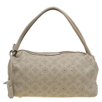 Pre Owned Louis Vuitton Opal Mahina Leather Galatea MM Bag