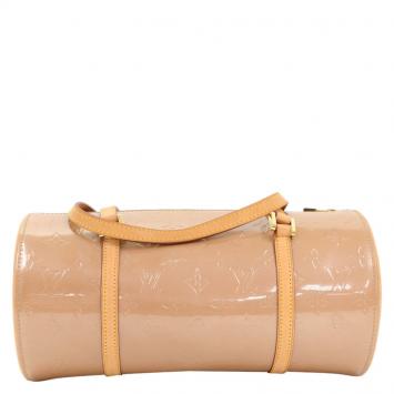 Pre Owned Louis Vuitton Noisette Monogram Vernis Bedford Bag