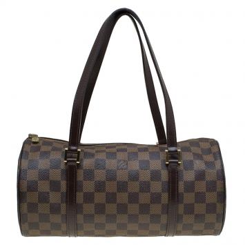 Pre Owned Louis Vuitton Damier Ebene Canvas Papillon 30 Bag