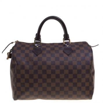 مملوكة مسبقًا Louis Vuitton Damier Ebene Canvas Speedy 30
