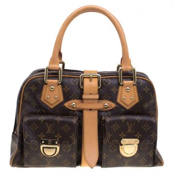 Pre Owned Louis Vuitton Monogram Canvas Manhattan GM Bag