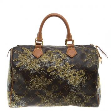 مملوكة مسبقًا Louis Vuitton Monogram Canvas Limited Edition Dentelle Speedy 30