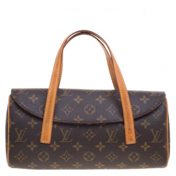 Pre Owned Louis Vuitton Monogram Canvas Sonatine Bag