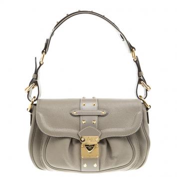 Pre Owned Louis Vuitton Verone Suhali Leather Le Confident Shoulder Bag