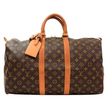 مملوكة مسبقًا Louis Vuitton Monogram Canvas Keepall 45