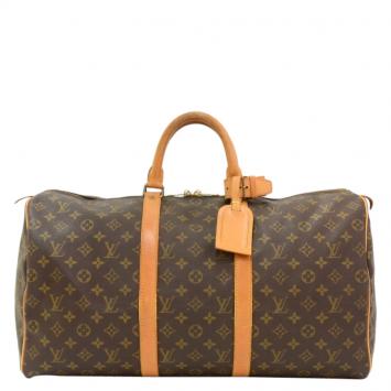 Pre Owned Louis Vuitton Monogram Canvas Keepall 50