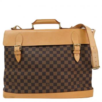 Pre Owned Louis Vuitton Damier Ebene Canvas Limited Edition Centenaire West End Travel Bag