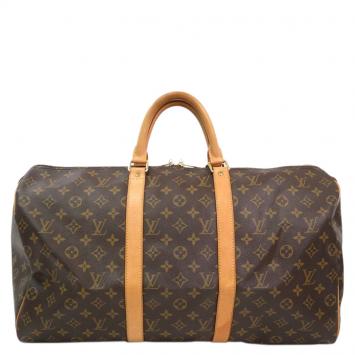 مملوكة مسبقًا Louis Vuitton Monogram Canvas Keepall 50