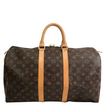 مملوكة مسبقًا Louis Vuitton Monogram Canvas Keepall 45