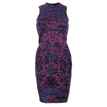 Pre Owned M Missoni Racerback Knit Body-Con Dress M