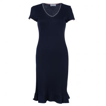 Pre Owned M Missoni Black Stretch Dress S