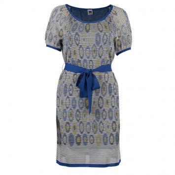 Pre Owned M Missoni Circle Print Knit Dress S