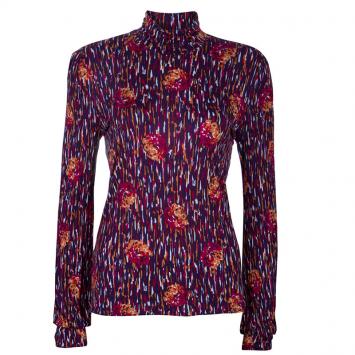 Pre Owned M Missoni Multicolor Long Sleeve Knit top L