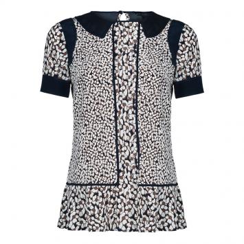 Pre Owned Marc by Marc Jacobs Printed Blouse S