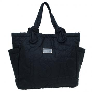 Pre Owned Marc By Marc Jacobs Black Pretty Nylon Little Tate Tote