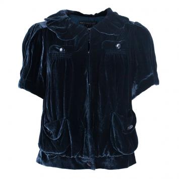 Pre Owned Marc by Marc Jacobs Velvet Short Jacket M
