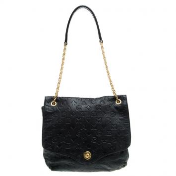 مملوكة مسبقًا Marc by Marc Jacobs Black Leather Dreamy Printed Shoulder bag