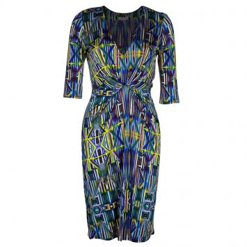 Pre Owned Matthew Williamson Printed Dress M