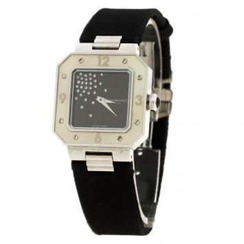 Pre Owned Mauboussin Black Stainless Steel 9112111 Women's Wristwatch 28MM