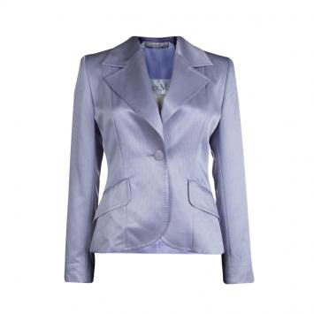 Pre Owned Max Mara Lilac Fitted Blazer M