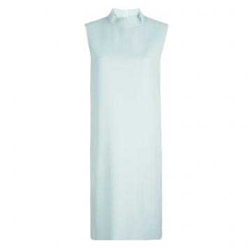 Pre Owned Max Mara Powder Blue Sleeveless Shift Dress M