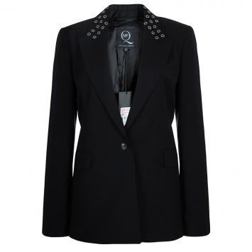 Pre Owned McQ by Alexander McQueen Eyelet Collar Blazer M