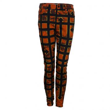 Pre Owned McQ by Alexander McQueen Caged Arrow Jeans M