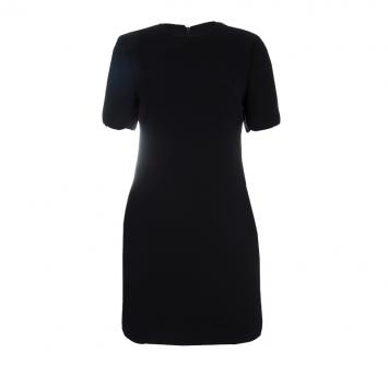 Pre Owned McQ By Alexander McQueen Black Zip Detail Dress S