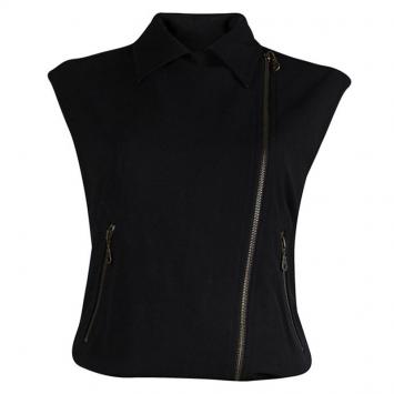 Pre Owned McQ By Alexander McQueen Black Sleeveless Jumpsuit S