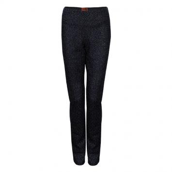Pre Owned Missoni Black Metallic Detail Trousers M