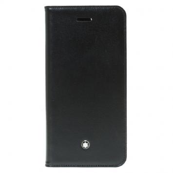 Pre Owned Montblanc Black Leather Meisterstuck IPhone Case 6 Ap6 