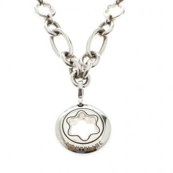 Pre Owned Montblanc Star Signet Pendant Necklace