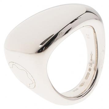 Pre Owned Montblanc Caresse of a Star Silver Ring 52