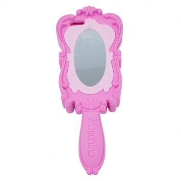 Pre Owned Moschino Pink Rubber Mirror iPhone 5 Case