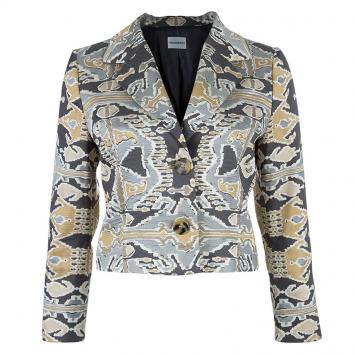 Pre Owned Philosophy di Alberta Ferretti Abstract Printed Jacket M