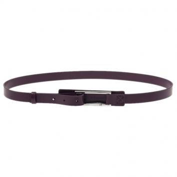 Pre Owned Porsche Design Purple Skinny Belt 85CM