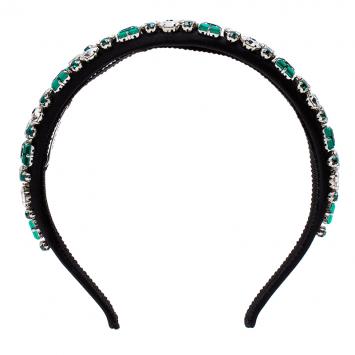 Pre Owned Prada Crystals Headband