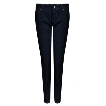 Pre Owned Prada Indigo Dark Wash Denim Jeans M
