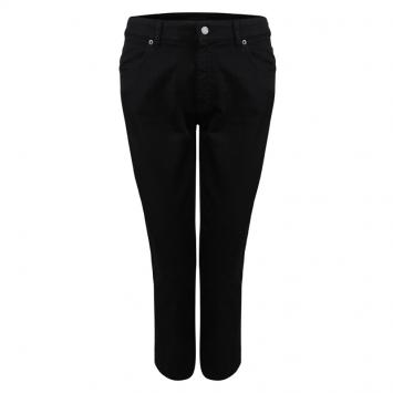 Pre Owned Prada Black Denim Straight Fit Jeans M