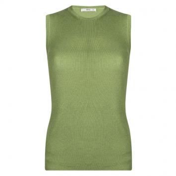 Pre Owned Prada Green Sleeveless Sweater M