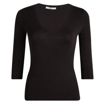 Pre Owned Prada Brown Knit V Neck Long Sleeve Sweater M