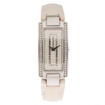 Pre Owned Raymond Weil Silver Stainless Steel Diamond Shine Women's Wristwatch 20MM