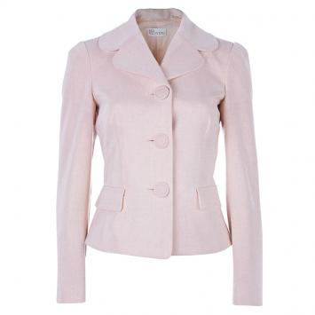 Pre Owned RED Valentino Light Pink Short Jacket S