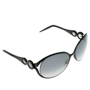 Pre Owned Roberto Cavalli Black 588S Giacinto Sunglasses