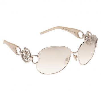 Pre Owned Roberto Cavalli Silver Acquamarina Sunglasses